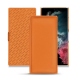 硬质真皮保护套 Samsung Galaxy S22 Ultra - Orange PU