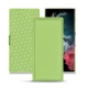 Lederschutzhülle Samsung Galaxy S22 Ultra - Vert olive PU