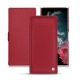 Custodia in pelle Samsung Galaxy S22 Ultra - Rouge passion