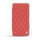 가죽 커버 Sony Xperia Z3 Compact  - Cerise vintage - Couture