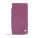 가죽 커버 Sony Xperia Z3 Compact  - Prune vintage - Couture