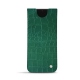 Funda de piel Samsung Galaxy S22 - Crocodile pino