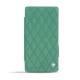 Sony Xperia Z3 Compact  leather case - Menthe vintage - Couture