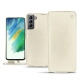 가죽 커버 Samsung Galaxy S21 FE - Blanc (  Nappa - White ) 