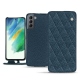 Capa em pele Samsung Galaxy S21 FE - Indigo - Couture ( Pantone 303U ) 