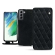 가죽 커버 Samsung Galaxy S21 FE - Dark vintage - Couture