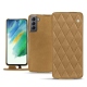 가죽 커버 Samsung Galaxy S21 FE - Sable vintage - Couture
