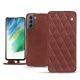 硬质真皮保护套 SSamsung Galaxy S21 FE - Passion vintage - Couture