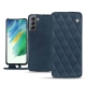 가죽 커버 Samsung Galaxy S21 FE - Jean vintage - Couture