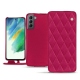 Funda de piel Samsung Galaxy S21 FE - Rose fluo - Couture