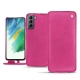Housse cuir Samsung Galaxy S21 FE - Rose BB