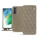 Housse cuir Samsung Galaxy S21 FE - Darboun sabla - Couture