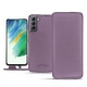 Housse cuir Samsung Galaxy S21 FE - Lilas PU