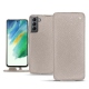 硬质真皮保护套 SSamsung Galaxy S21 FE - Taupe innocent