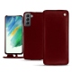 Funda de piel Samsung Galaxy S21 FE - Rouge Veggie
