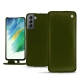 Housse cuir Samsung Galaxy S21 FE - Vert Veggie