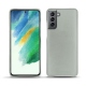 Funda de piel Samsung Galaxy S21 FE - Gris ( Nappa - Pantone W428C ) 
