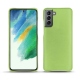 Lederschutzhülle Samsung Galaxy S21 FE - Vert olive ( Nappa - Pantone 578U ) 