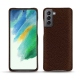 Coque cuir Samsung Galaxy S21 FE - Châtaigne ( Pantone 476C ) 