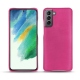 Lederschutzhülle Samsung Galaxy S21 FE - Rose BB