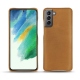 Samsung Galaxy S21 FE leather cover - Castan esparciate