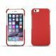 Apple iPhone 6 Plus  leather case - Rouge ( Nappa - Pantone 199C ) 
