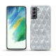 가죽 커버 Samsung Galaxy S21 FE - Platinium - Couture
