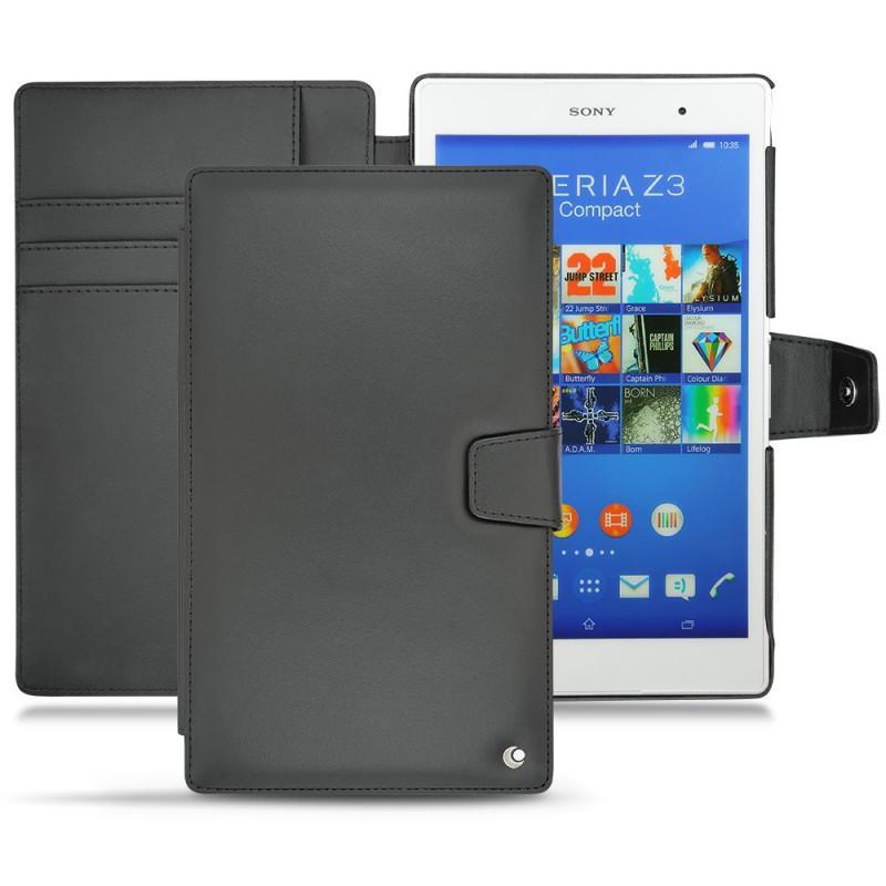 硬质真皮保护套 Sony Xperia Z3 Tablet Compact  - Noir ( Nappa - Black ) 