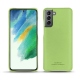 Custodia in pelle Samsung Galaxy S21 FE - Vert olive PU