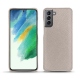 Coque cuir Samsung Galaxy S21 FE - Taupe innocent
