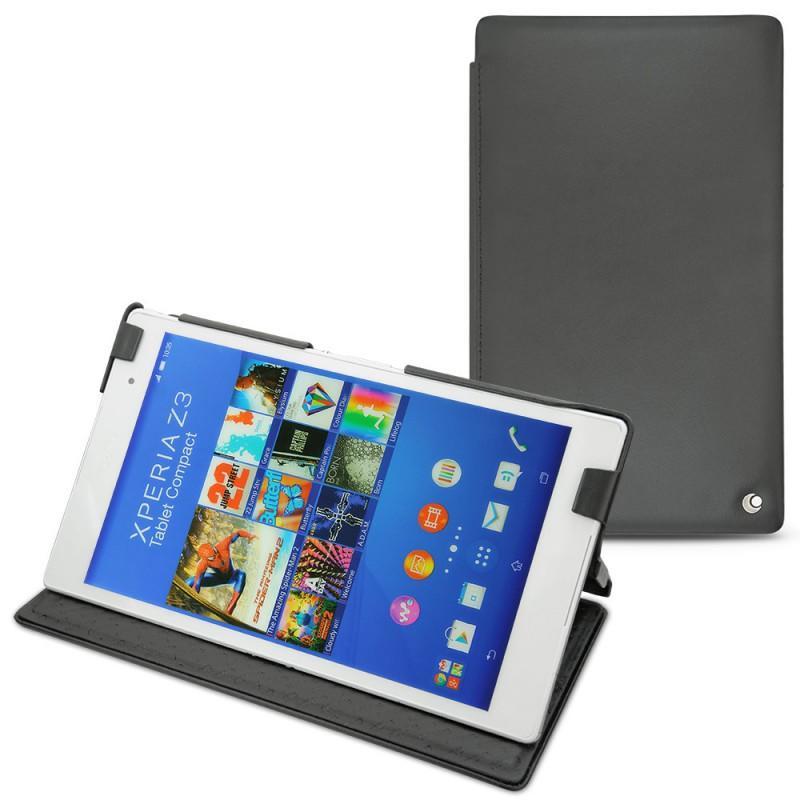 Funda de piel Sony Xperia Z3 Tablet Compact  - Noir ( Nappa - Black ) 