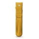 Leather pen case - Jaune soulèu