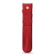 Estuche de piel para un bolígrafo - Rouge troupelenc