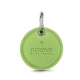 Porta-chaves em couro - Vert olive ( Nappa - Pantone 578U ) 