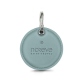 가죽 열쇠고리 - Bleu ciel ( Nappa - Pantone 277C ) 