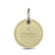 Porta-chaves em couro - Beige ( Nappa - Pantone 7502C ) 