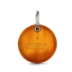 Porta-chaves em couro - Orange Patine