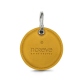 Porte-clés en cuir - Jaune soulèu