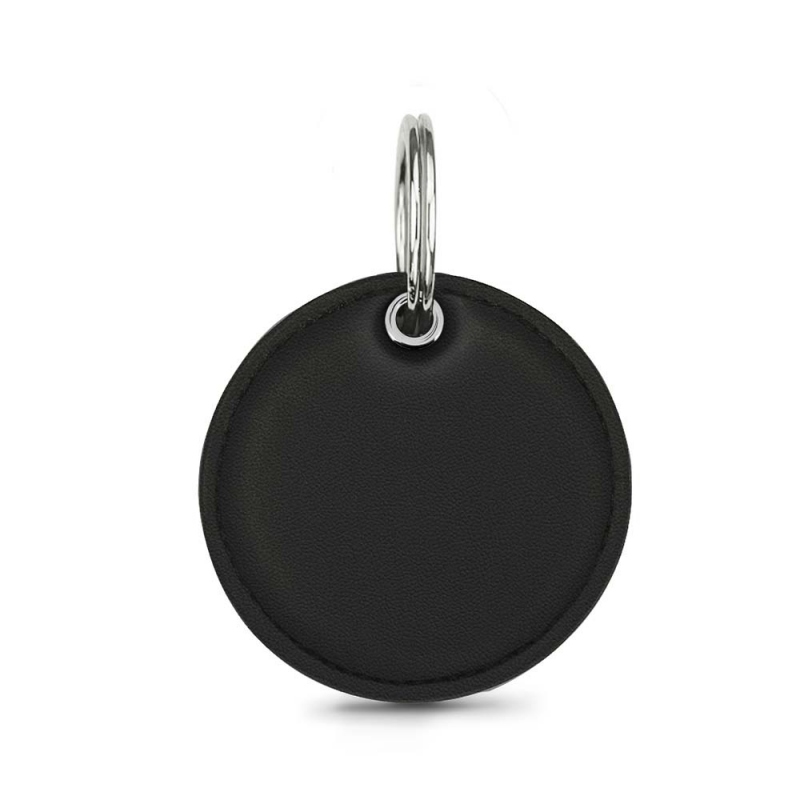 革製キーホルダー - Noir PU