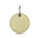 Porta-chaves em couro - Beige PU
