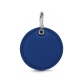 Portachiavi di pelle - Bleu Océan PU