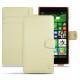 レザーケース Nokia Lumia 830  - Beige ( Nappa - Pantone 7502C ) 