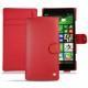 Capa em pele Nokia Lumia 830  - Rouge ( Nappa - Pantone 199C ) 