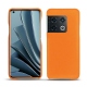 Coque cuir OnePlus 10 Pro - Orange ( Nappa - Pantone 1495U ) 