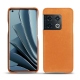 가죽 커버 OnePlus 10 Pro - Mandarine vintage ( Pantone 165C ) 