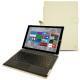 Housse cuir Microsoft Surface Pro 3  - Beige ( Nappa - Pantone 7502C ) 