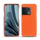 Custodia in pelle OnePlus 10 Pro - Orange fluo