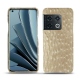 OnePlus 10 Pro leather cover - Autruche desert