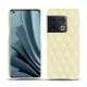 OnePlus 10 Pro leather cover - Beige - Couture ( Nappa - Pantone 7502C ) 