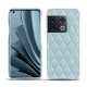 Funda de piel OnePlus 10 Pro - Bleu ciel - Couture ( Nappa - Pantone 277C ) 